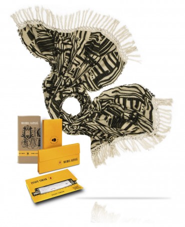 Палантин Унисекс W.FR240-VIRTUEL/GRIS